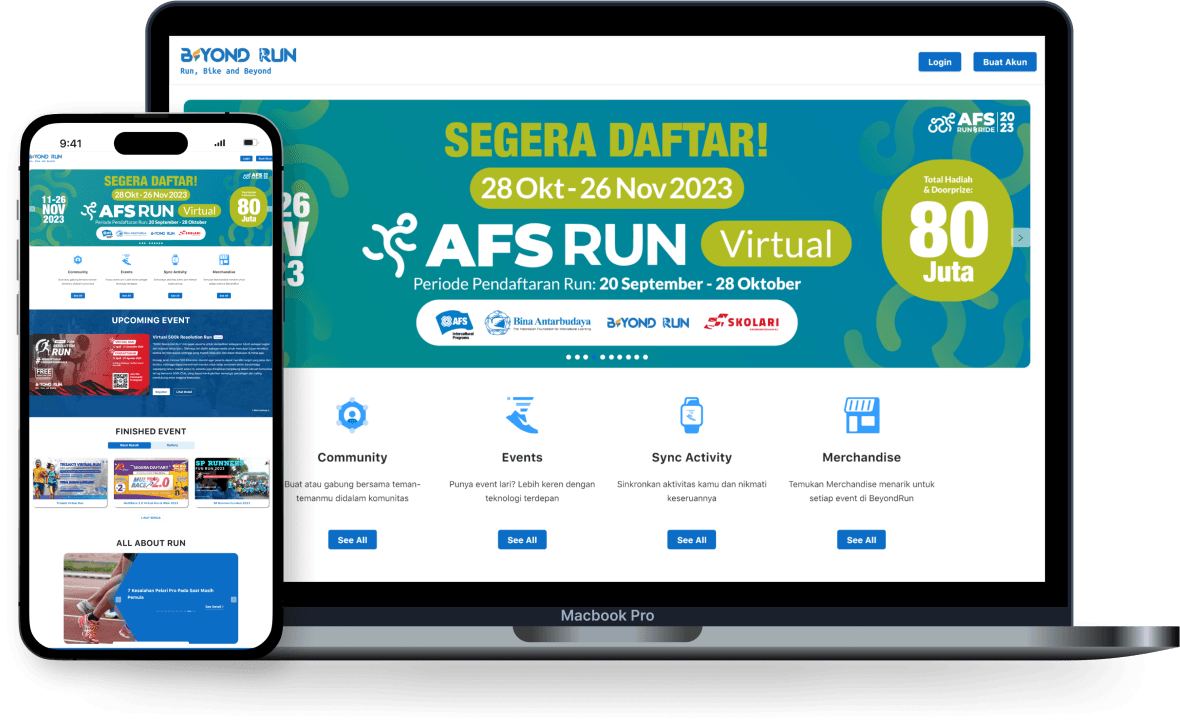 Management of Running and Cycling Events