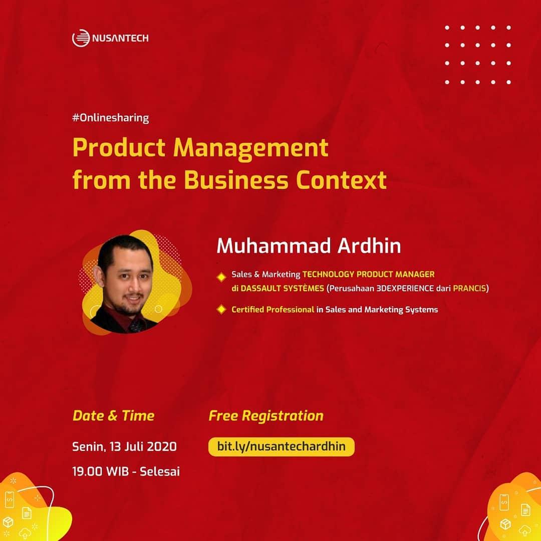 Product Management from the Business Context